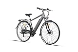 HILAND 28 Zoll E-Bike Elektrofahrrad für Damen und Herren mit Shimano 8-Gang 36V 12,8AH Akku 250W...