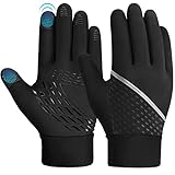 OOPOR Kinder Handschuhe Warme Winterhandschuhe - Kids Outdoor Sport Thermo Fleece Fahrradhandschuhe...