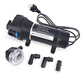 BACOENG AC220V 40 PSI Selbstansaugende Druckwasserpumpe Membranpumpe Trinkwasserpumpe 17 Ltr./Min...