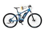 FISCHER E-Mountainbike MONTIS EM 1862 Elektrofahrrad für Damen und Herren, RH 48 cm, Mittelmotor 80...