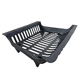 Amagabeli Kamin Feuerrost Brennholz Holzhalter Gusseisen Holz Kohle Kohlerost für Innen und...