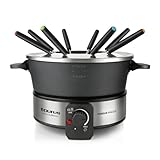 Taurus FF2 Fondue-Gerät, 1000 W, Kapazität 2 l, 8 Personen, einstellbare Temperatur, alle Arten...