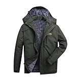 Damen Jacken Übergangsjacken Große Größen Steppjacke mit Taschen Einfarbig Freizeitjacke in...