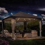 BRAST® Pavillon Aluminium Infinity 3x4m oder 4x4m | viele Modelle & Farben | inkl. Moskitonetz |...