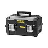 STANLEY FatMax Werkzeugbox Werkzeugkoffer leer Werkzeugkasten - Werkzeugkiste (18 Zoll, 46 x 32 x 24...