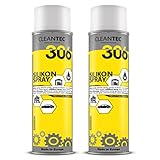 CleanTEC 306 Silikonspray 500ml farblos, schmiert, pflegt, schützt Gummi-, Kunststoff-, Holz- und...