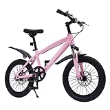 ERnonde Kinderfahrrad 18 Zoll, Mountainbike Kinder Fahrrad Rad Bike Jugend Fahrrad mit Verstellbarem...