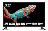 DYON Enter 32 Pro X2 (2024) 80 cm (32 Zoll) Fernseher (Triple Tuner (DVB-C/-S2/-T2), Hotelmodus,...