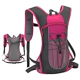 Laufrucksack, Fahrradrucksack, Trinkrucksack aus Wasserbüffel | Wasserdichte, atmungsaktive und...