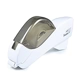 Rapesco 1445 SupaCut Klebebandspender mit 2 Klebebandrollen, Weiß