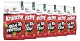 Barnhouse Krunchy High Protein, 22g (auf 100g) Portion Bio Hafer-Knuspermüsli aus Bayern,Erdbeere &...