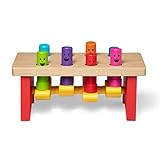 Melissa & Doug 14490 And Doug | Luxuswerkbank Zum Hämmern Und Klopfen | Lernspielzeug | 2+ years