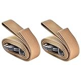 JOINPAYA 2 Stück Gepäckgurt Schwarz Langlebiger Camping und Bündelgurt aus Robustem Material...