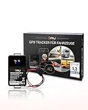 PAJ GPS Tracker Vehicle Finder 4G 1.0 - Direktanschluss an 9-75V Fahrzeugbatterie - GPS Peilsender...