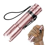 GEARLITE Taschenlampe LED Aufladbar, Superhelle Zoombare 2000 Lumen Mini Taschenlampen, 3 Modi,...