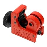 SEWACC Mini Rohrabschneider Manuelles Handwerkzeug Langlebiger mit Ergonomischem Drehknopf Rostfrei...