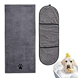2 StüCk Hundehandtuch, GroßEr Hunde Handtuch, Hundehandtuch Extra SaugfäHig, Haustierhandtuch,...