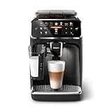 Philips Kaffeevollautomat Serie 5400 – Genießen Sie 12 Getränke, schnell reinigendes LatteGo,...