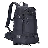 AUMTISC Skirucksack 25 L leichter Snowboard Rucksack, Trinkrucksack zum Skifahren, Snowboarden,...