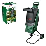 Bosch Home and Garden AXT Rapid 2000 Häcksler (zum leistungsstarken Häckseln von Gartenabfällen;...