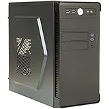 iTek River Mini-Tower 500 W schwarz PC-Gehäuse PC-Gehäuse (Mini-Tower, PC, Micro-ATX, schwarz, 500...