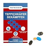 Pafnisoin 8 Stück Teppichkäfer Falle Teppichkäfer Bekämpfen Bettwanzen Bekämpfung Pheromonfalle...