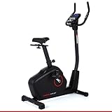 HAMMER 4862 Ergometer Cardio XT6 BT, leises Fitnessfahrrad mit tiefem Einstieg und Comfort-Sattel,...