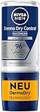 NIVEA MEN Derma Dry Control Maximum Deo Roll-on (50 ml), Deodorant gegen starkes Schwitzen,...