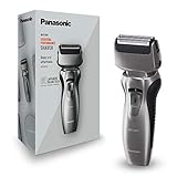 Panasonic ES-RW33-H503 Nass/Trocken-Rasierer, inklusiv Ladestation, 2-Fach-Scherkopf, Wet & Dry...