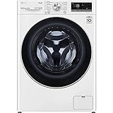 LG Electronics Waschmaschine 9 kg AI DD Steam TurboWash 360° F4WV709P1E Weiß