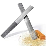 4-Wege-Holzraspel-Set, 2-teilig, Premium-Handfeile und runde Raspel, halbrunde Flach- und...