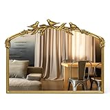 Awhtixbo Rundbogen Spiegel, Der ideale Wanddeko Wandspiegel Barock für Wohnzimmer und...