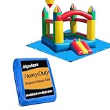 450 x 440 cm Hüpfhausmatte für aufblasbaren Bouncer, aufblasbare Wasserrutsche, Bounce House Pad...