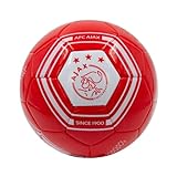 Ajax Amsterdam AFC Ball mit Logo - Ajax Fanartikel - Fußball -Trainingsball - Fußball Geschenke -...