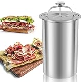 Xbsduih 1 Stück Fleischpresse Kocher Multifunktionale Runde Form Hausgemachte Fleischpresse Marker...