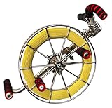 JFGCTYHXY Drachenrolle, Edelstahl-Gurtrad, Drachenwickler for den Außenbereich, großes...