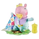 Peppa Pig Grunz und Kuschel Evie interaktive Babypuppe, 28 cm große Puppe für Mädchen mit 20...