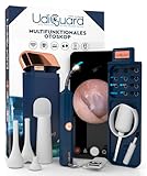 Ohrenschmalz Entferner Otoskop Flexibler Digitaler Ohrreiniger UdiGuard Pro-Clean mit Pinzette und...