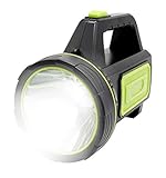 XUNATA Superheller LED Handscheinwerfer 6000 Lumens Outdoor Led Taschenlampe Tragbar Laterne USB...