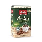 Melitta Auslese Filter-Kaffee 500g, Ganze Kaffee-Bohnen, Bohnen für Filterkaffeemaschinen, starke...