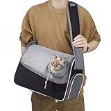 HIKEMAN Hundetragetasche Haustier Schultertasche Hundetragebeutel - Hundetasche,Verstellbare...