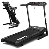 Zipro klappbares Laufband Pulse, Walking Pad bis 130kg, Geschwindigkeit 1-12 km/h, Treadmill für...