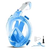 VILISUN Schnorchelmaske Erwachsene inkl. Tragetasche - CO2 Sichere Snorkeling Mask - Tauchermaske -...
