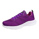 Damen-Laufschuhe, Netzstoff, athletisch, Walking, Fitnessstudio, atmungsaktiv, leicht,...