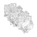 Riuulity Acryl-Abzeichen, Leichte, Transparente Nadeln, Knöpfe für DIY-Schulprojekte, 50 Stück,...