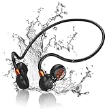 Ortizan Bone Conduction Headphones, Open Ear Kopfhörer Bluetooth 5.3, IPX6 wasserdichte 19g...