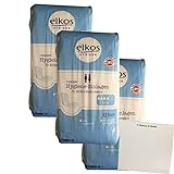 Elkos Hygiene Einlagen 3er Pack (3x12 Stück) + usy Block