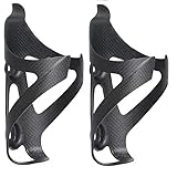 RongXuan 2 Stück Fahrrad Flaschenhalter Voll Carbon Wasserflaschenhalter Leicht Getränkhalter für...