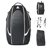 Motorradrücktasche – wasserdichte Motorrad-Rücksitztasche, ausziehbarer Motorrad-Tankhalter |...