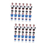 VICASKY 24 STK. Teiliges Foosball Tischfußball Figuren Langlebige Imitation Fußballspieler...